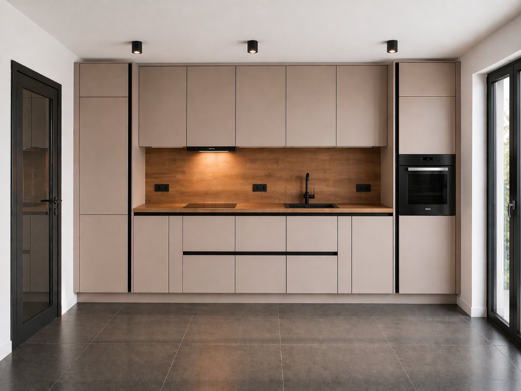 Modul Alexander – O-Zeile mit Miele-Geräten